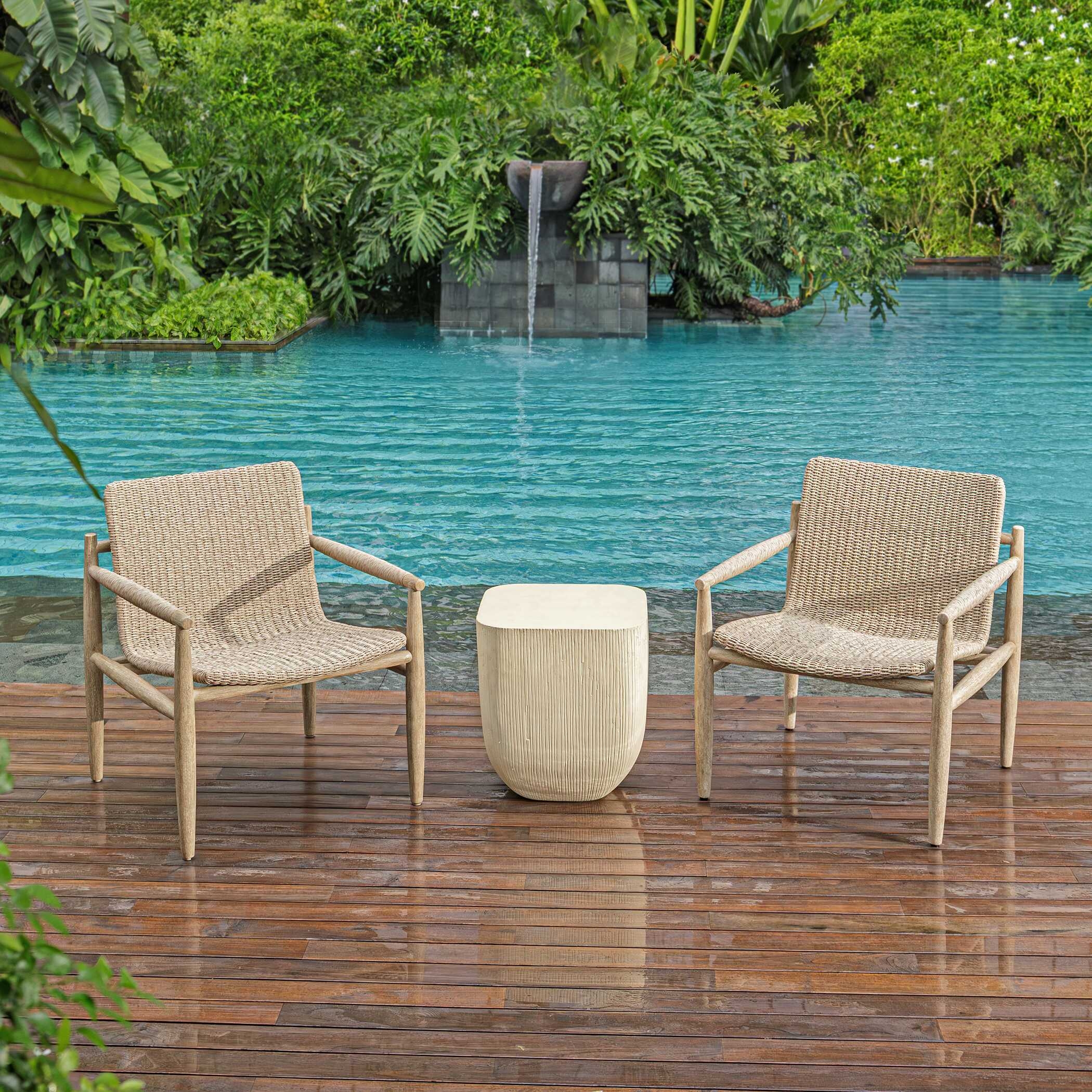 Uttermost Sumba Sumba Wicker Outdoor Lounge Chair