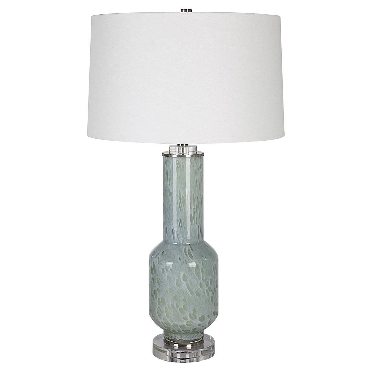 Uttermost Imperia Imperia Aqua Gray Table Lamp