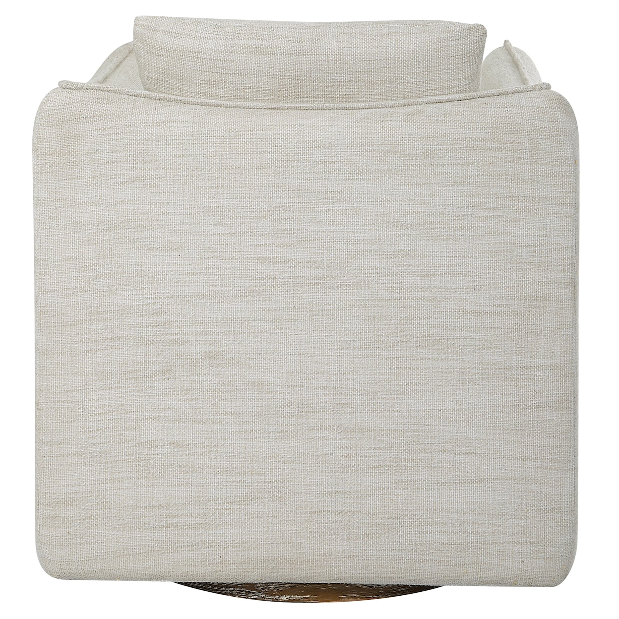 Uttermost Corben Corben White Swivel Armchair