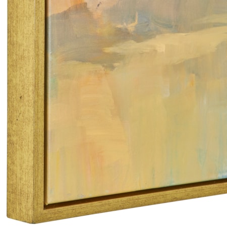 Folded Hills Framed Landscape Art