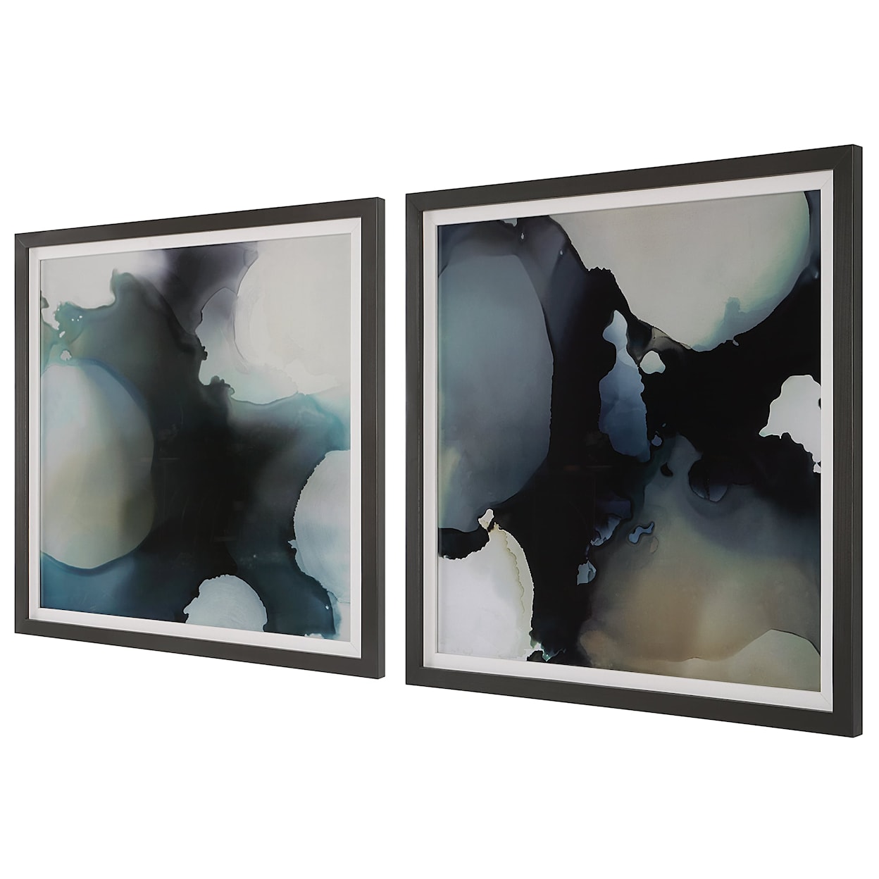 Uttermost Telescopic Telescopic Abstract Framed Prints Set/2