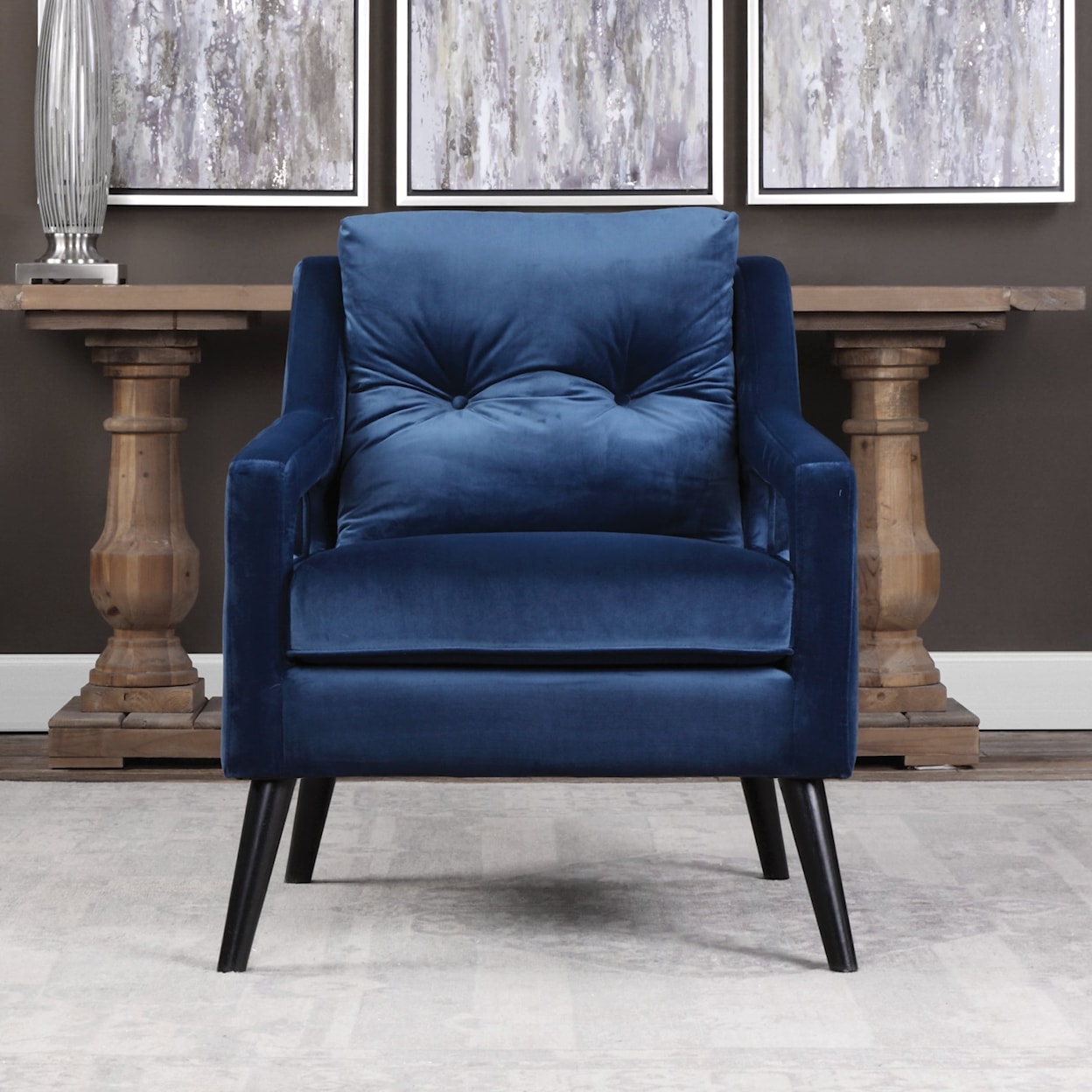 Uttermost Accent Furniture - Accent Chairs O'Brien Armchair