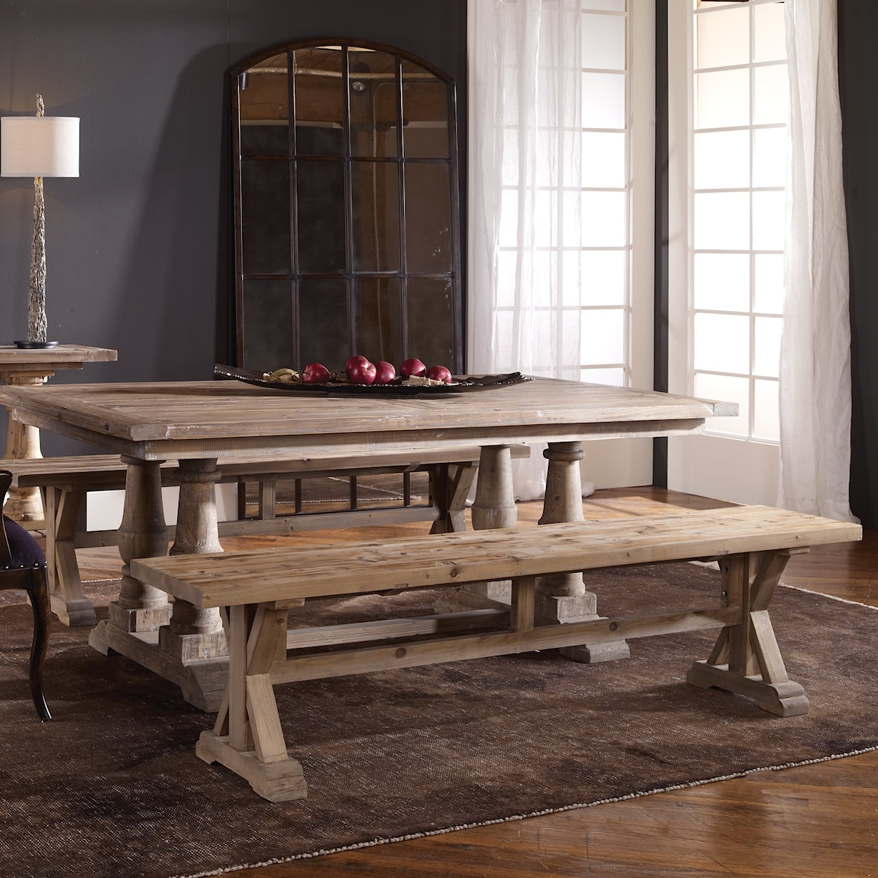 Uttermost Accent Furniture - Benches Stratford Salvaged Wood Bench