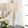 Uttermost Lyra Lyra White & Gold Table Lamp