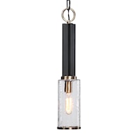 Jarsdel 1 Light Industrial Mini Pendant