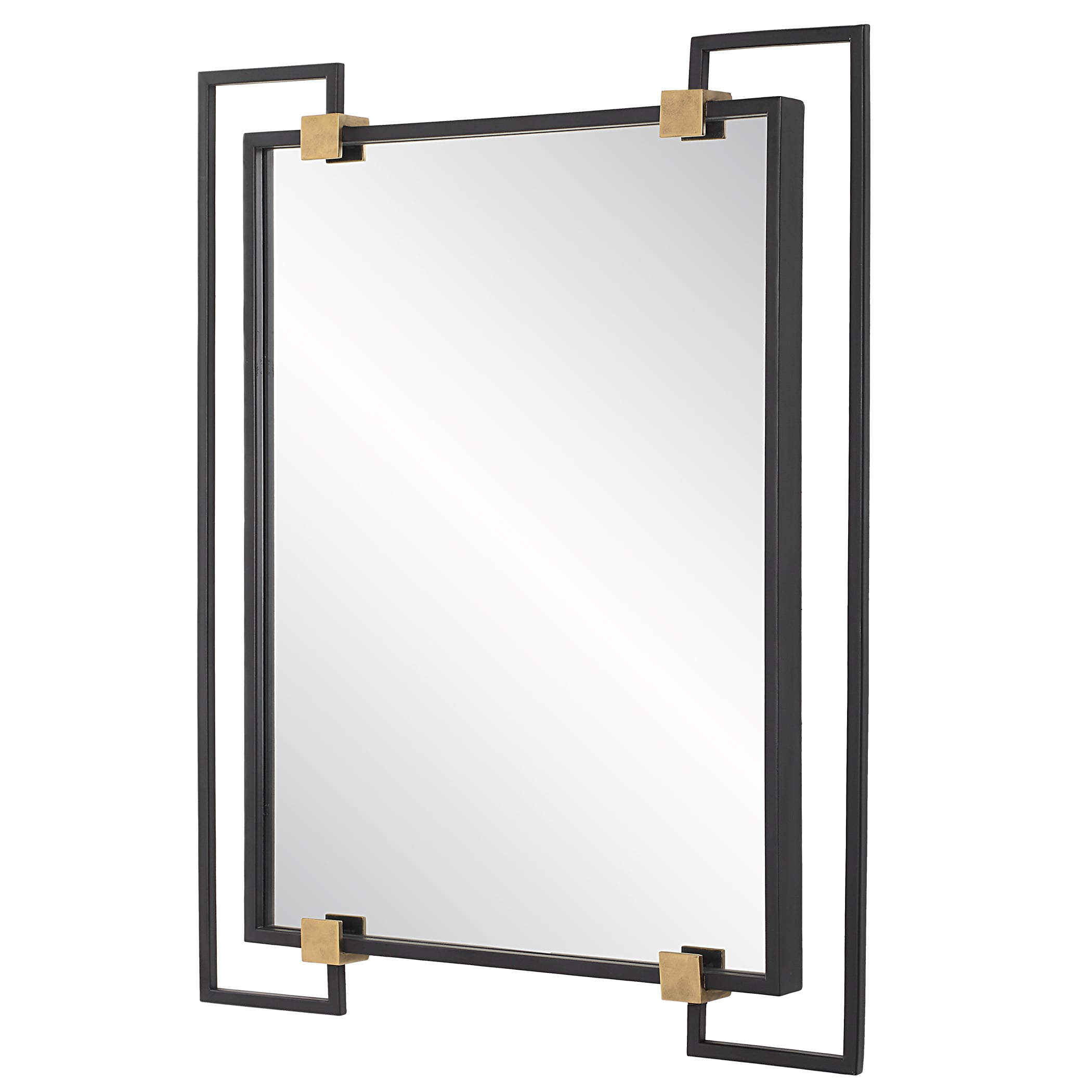 Ivey Rectangle Industrial Mirror