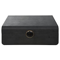 Lalique Black Shagreen Box
