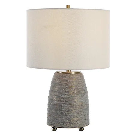 Gorda Bronze Ceramic Table Lamp