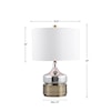 Uttermost Table Lamps Como Chrome Table Lamp
