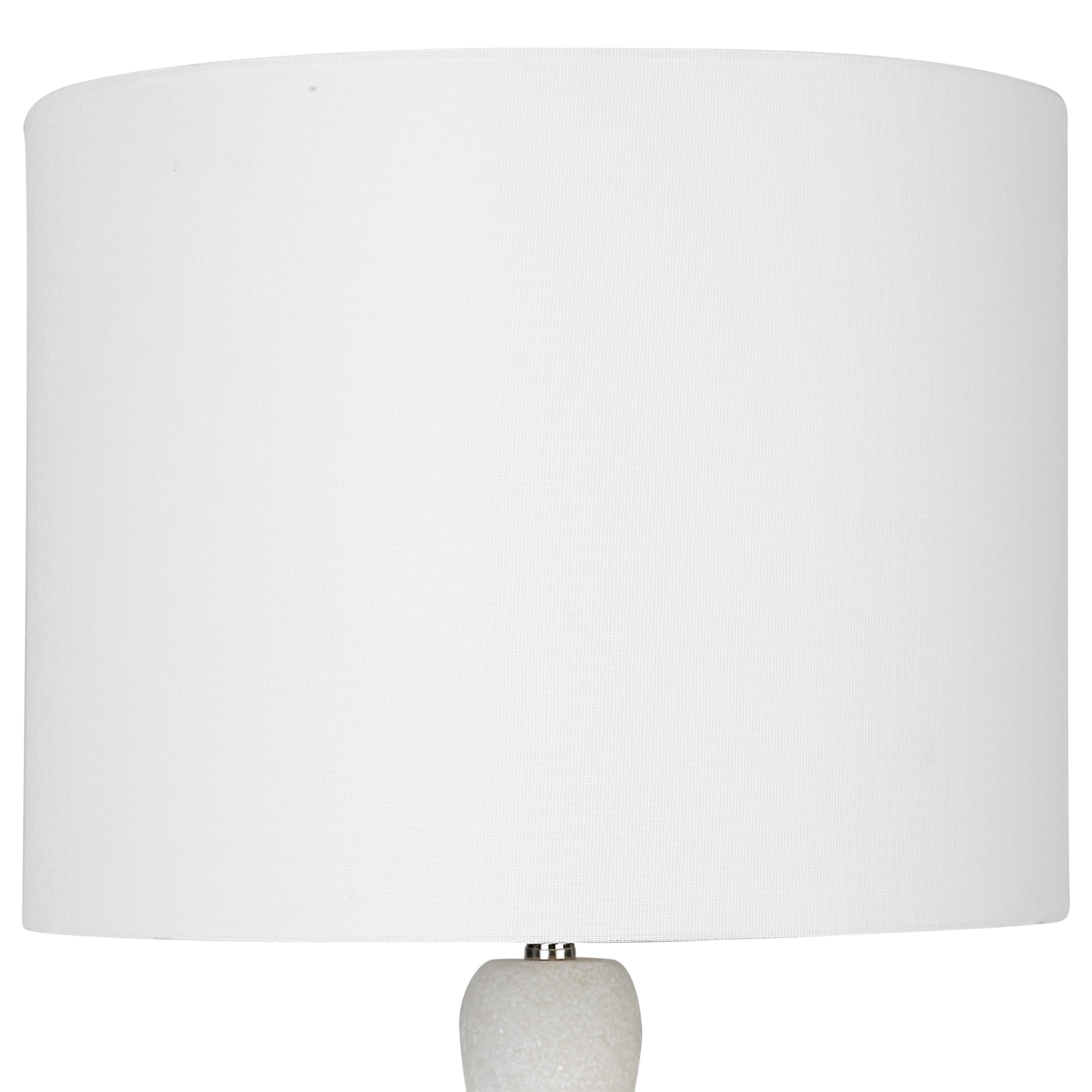 Uttermost Table Lamps Inverse White Marble Table Lamp