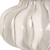 Uttermost Wrenley Wrenley Ridged White Table Lamp