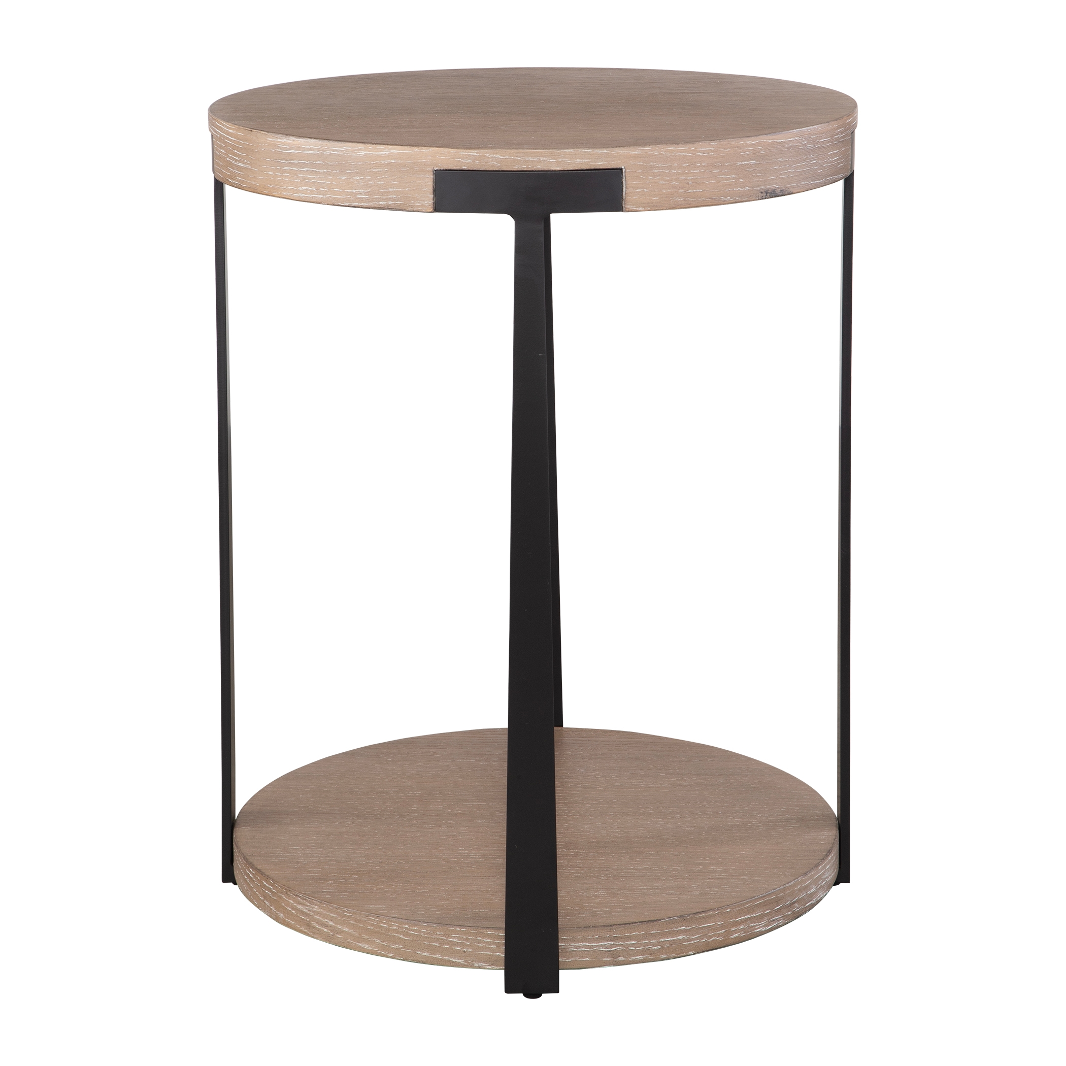 Palisade Natural Round Side Table