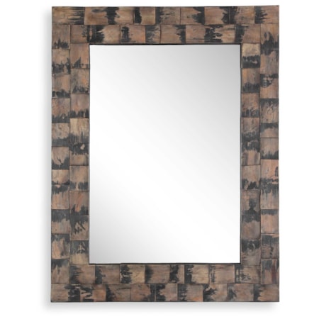 Burke Wooden Mirror