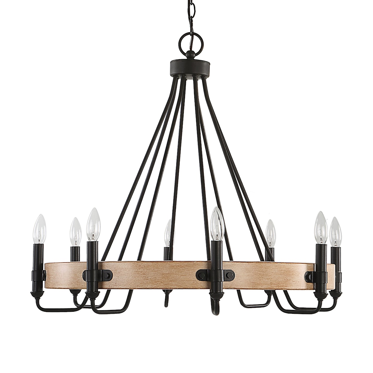 Uttermost Deschutes 8-Light Chandelier