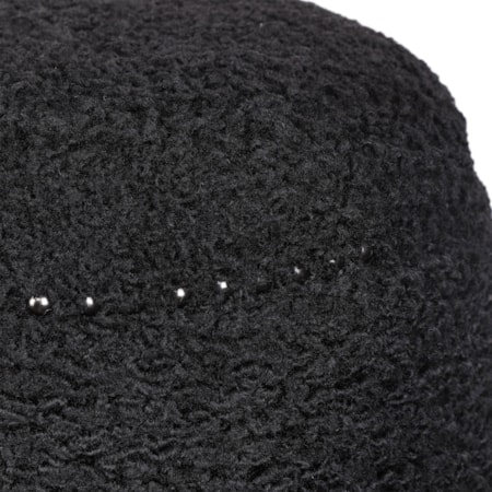 Gumdrop Black Ottoman