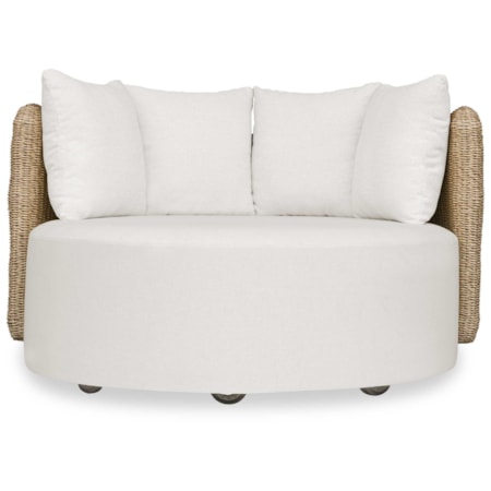 Sunset Outdoor Round Swivel Day Bed