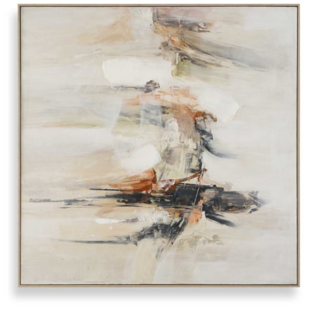 Outburst Hand Painted Modern Art