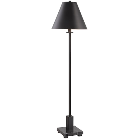 Pilot Black Buffet Lamp