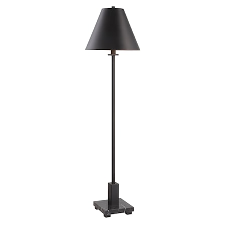 Pilot Black Buffet Lamp