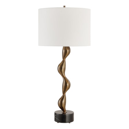 Remolino Bronze Table Lamp