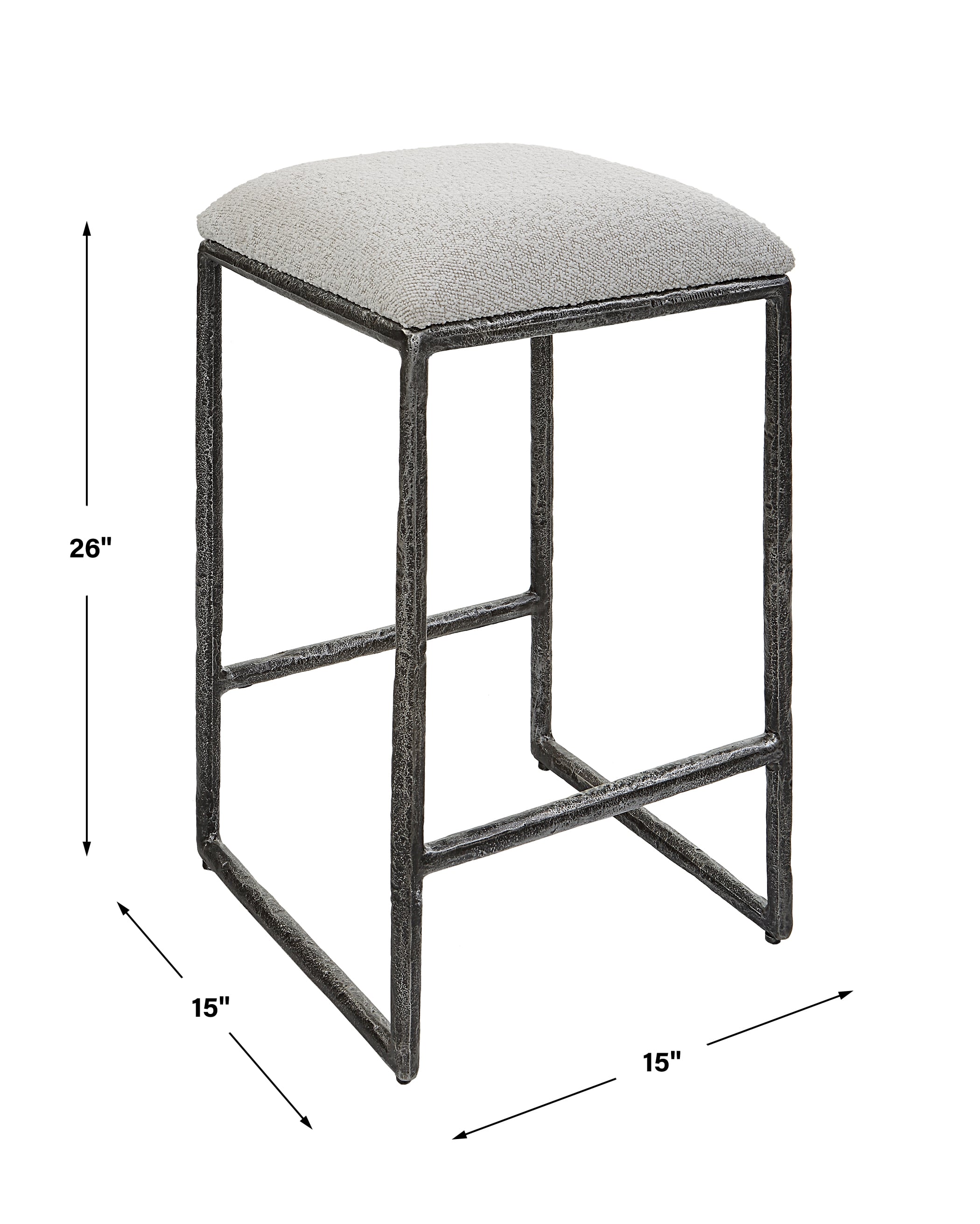 Uttermost Brisbane Brisbane Counter Stool