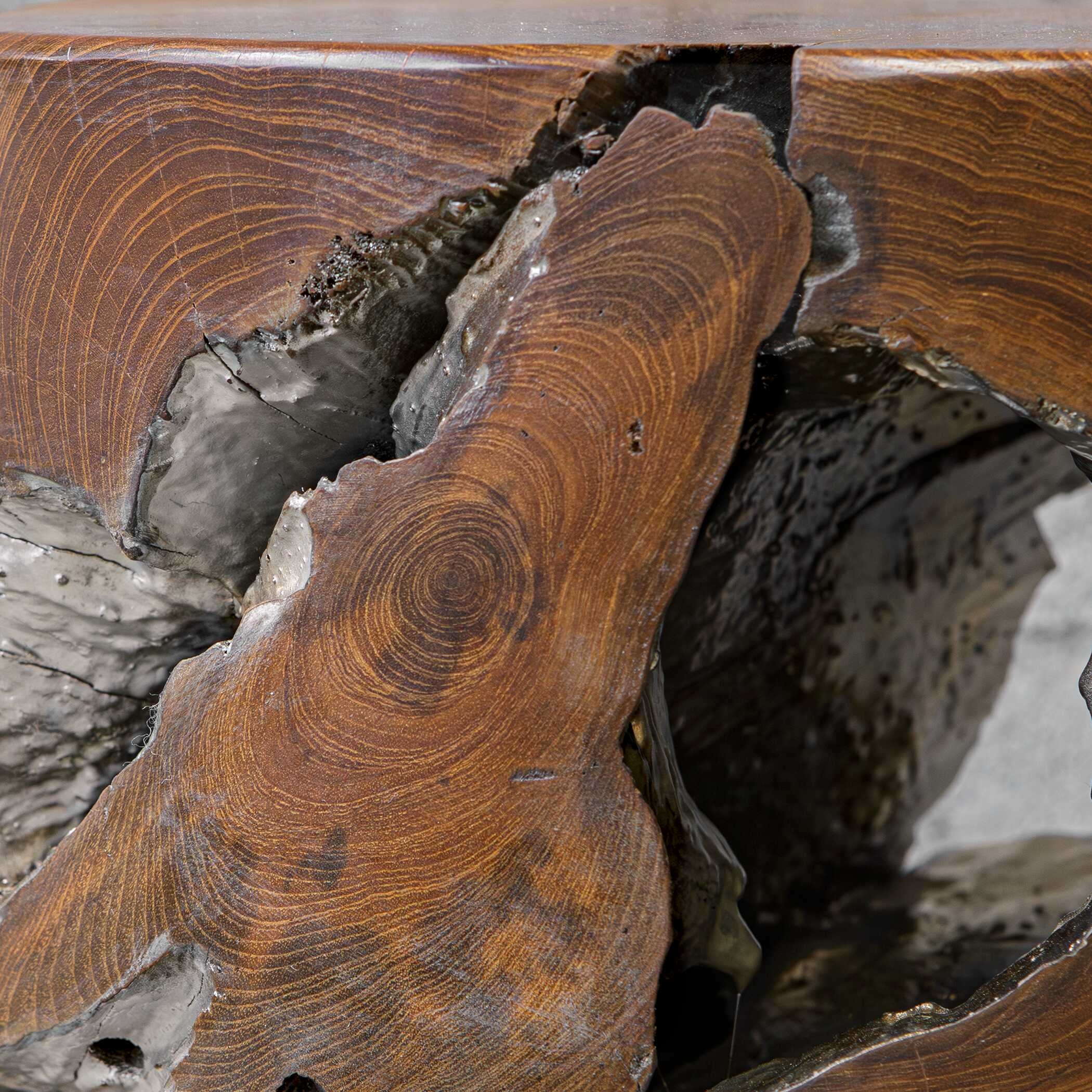 Uttermost Rafe Rafe Wooden Accent Stool