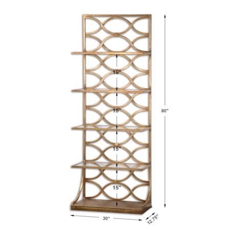 Lashaya Gold Etagere