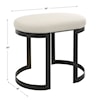 Uttermost Infinity Infinity Black Accent Stool