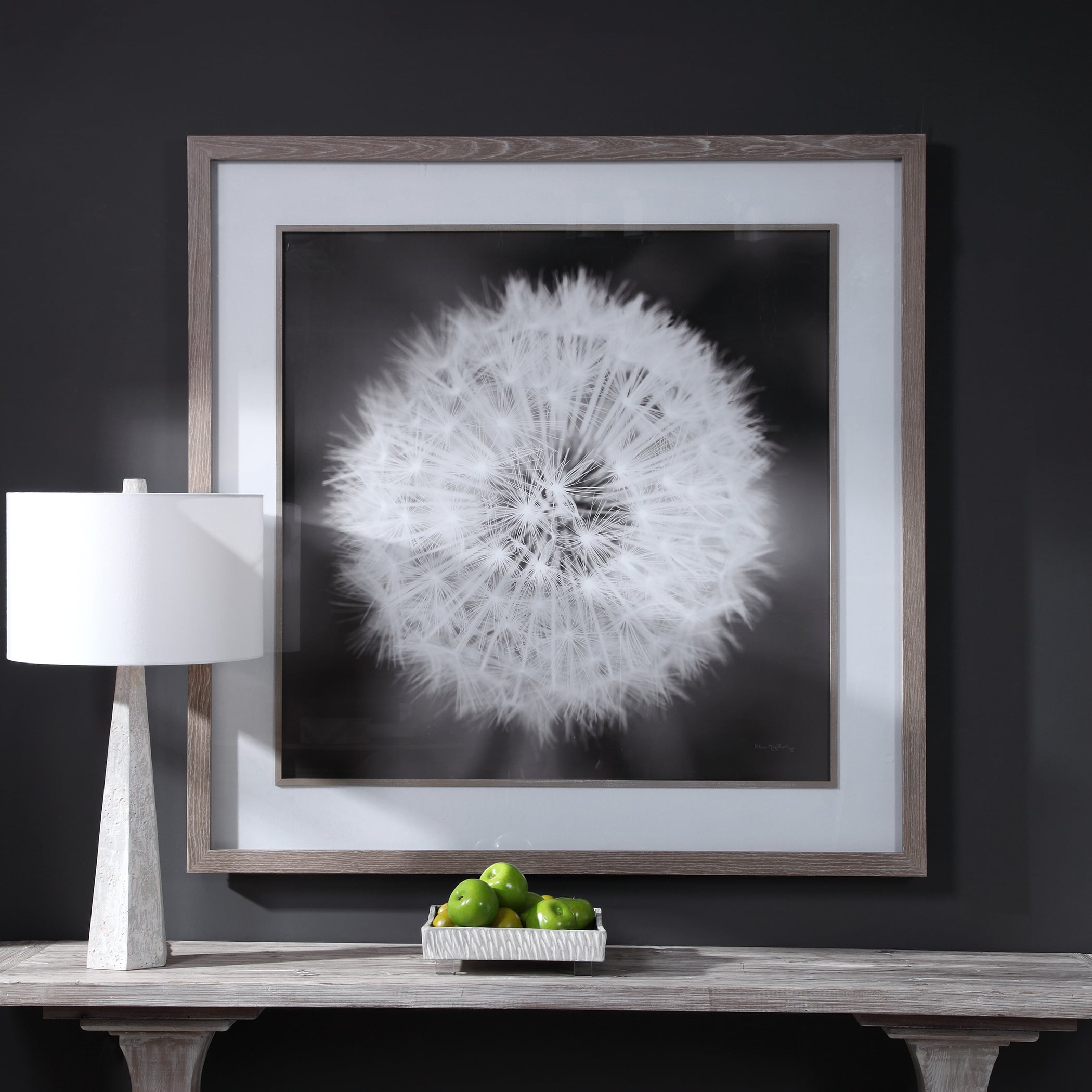 Uttermost Framed Prints Dandelion Seedhead Framed Print