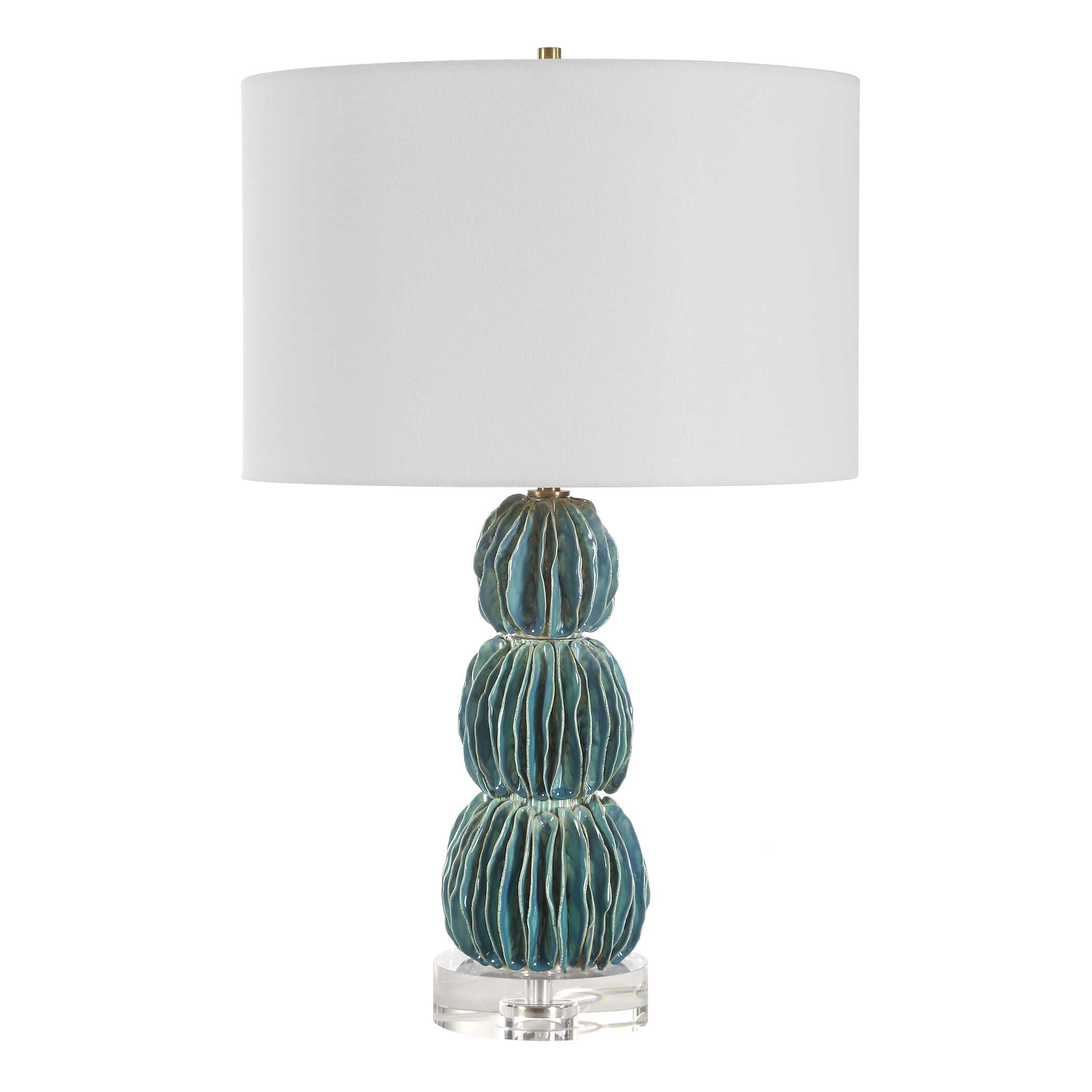Uttermost Bonaire Bonaire Teal Blue Table Lamp