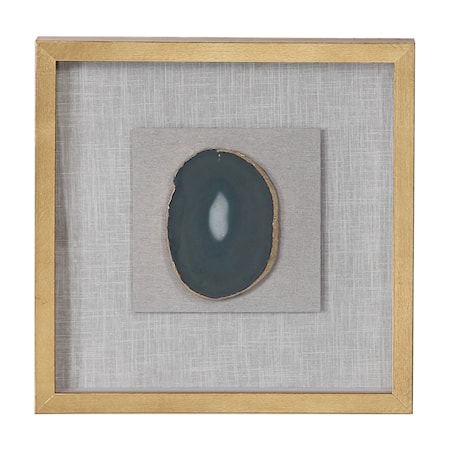 Keeva Agate Stone Shadow Box