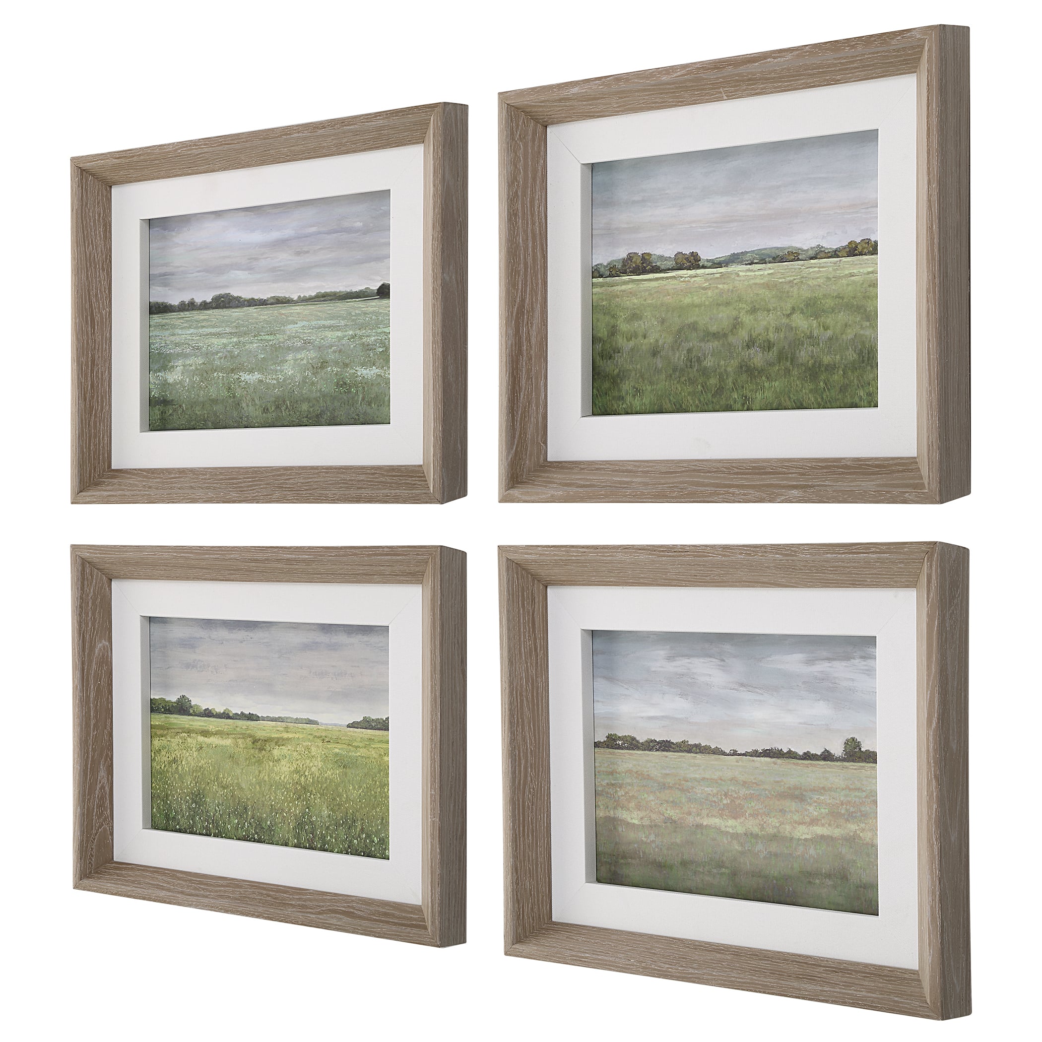 Uttermost Quiet Meadows Quiet Meadows Framed Prints S/4