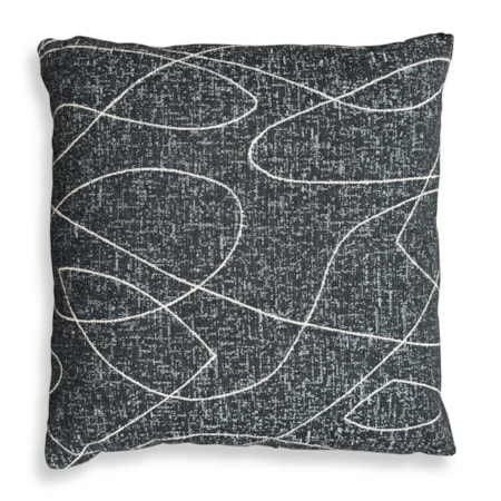 Loopy Loop Outdoor Onyx Pillow