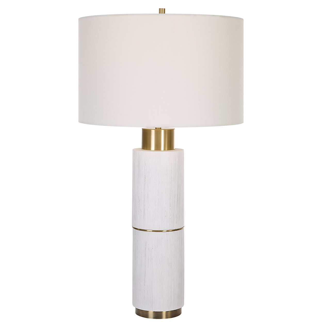 Uttermost Ruse Ruse Whitewashed Table Lamp