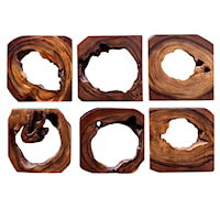 Adlai Wood Wall Art, Set of 6