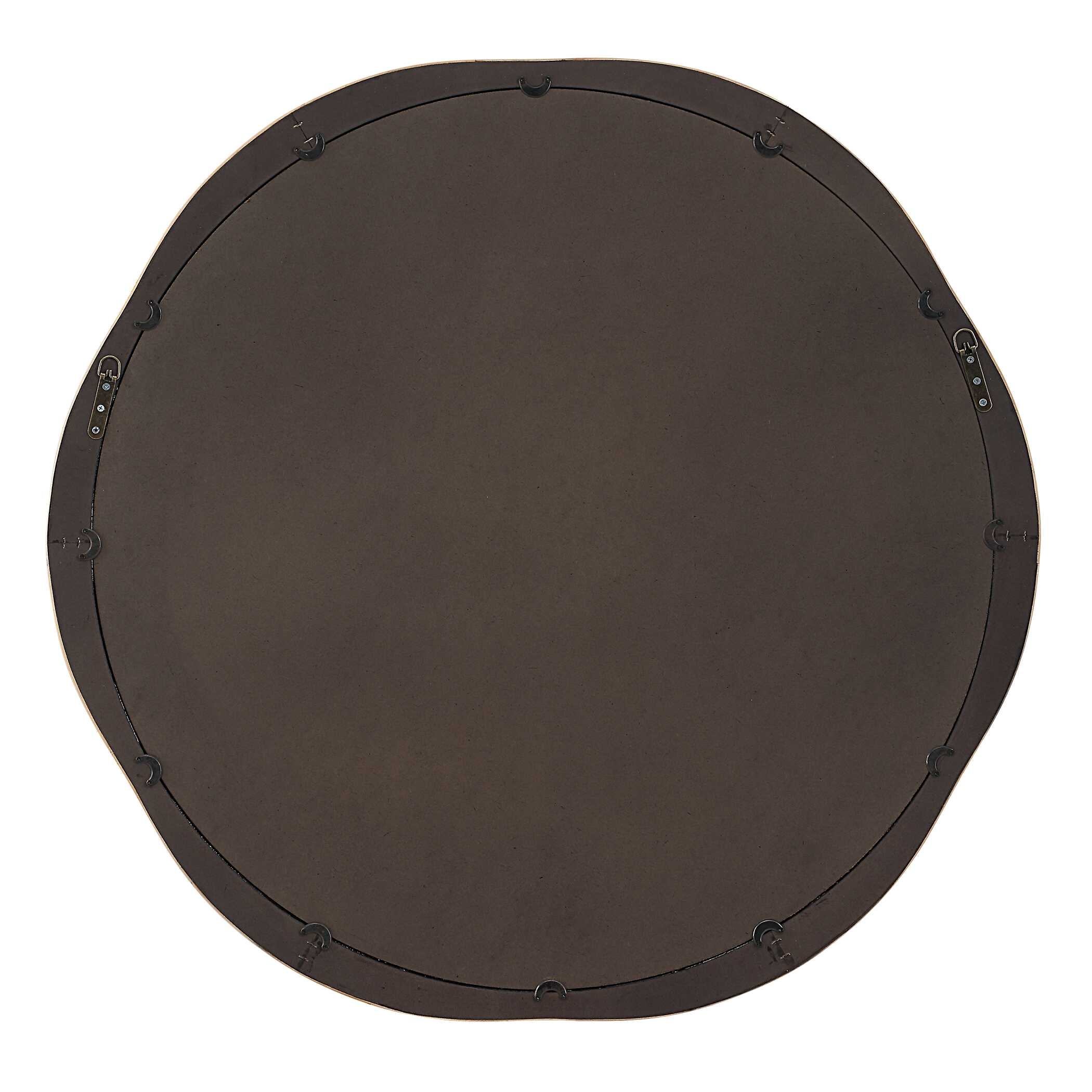 Uttermost Salina Salina Round Bamboo Mirror