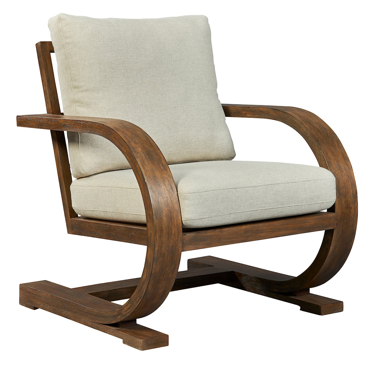 Uttermost Bedrich Bedrich Wooden Accent Chair