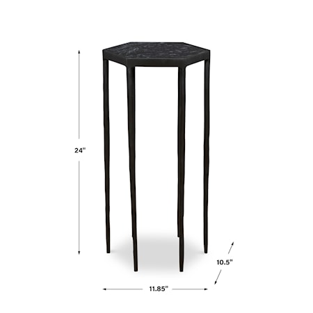 Hexagonal Accent Table