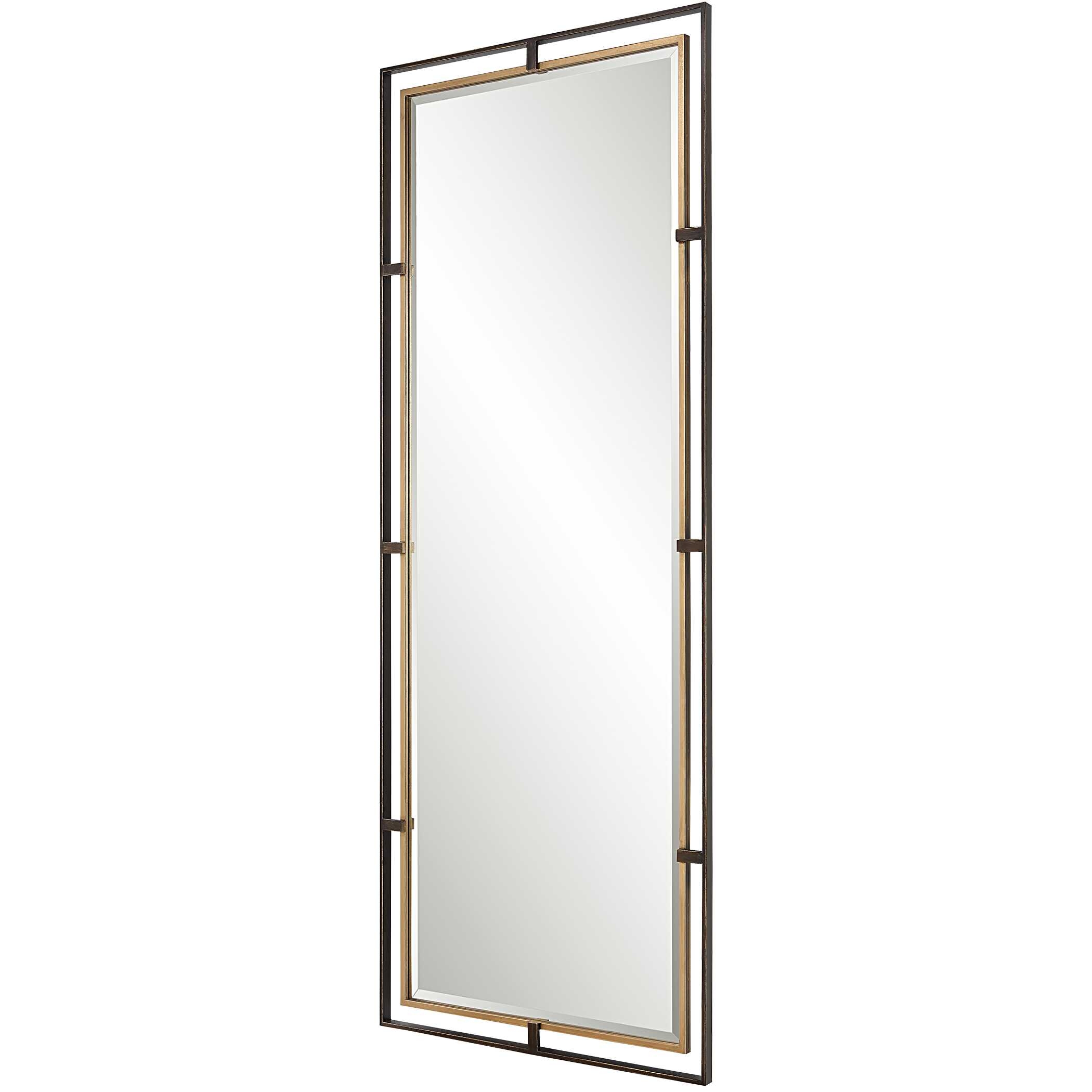 Uttermost Carrizo Carrizo Tall Bronze & Gold Mirror