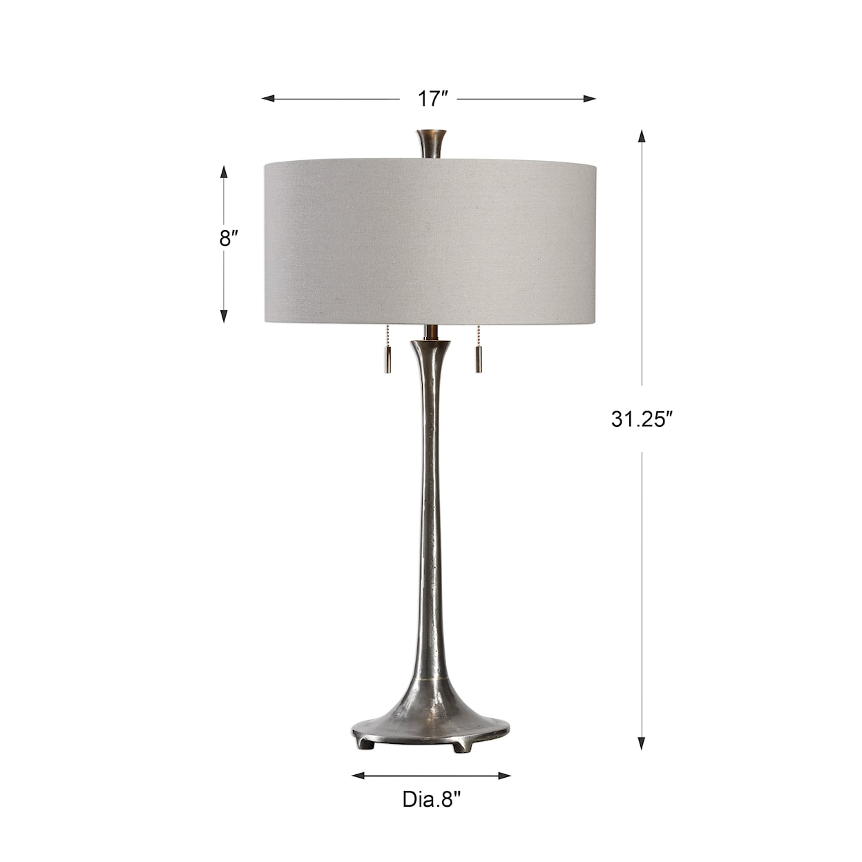 Uttermost Table Lamps Aliso Table Lamp