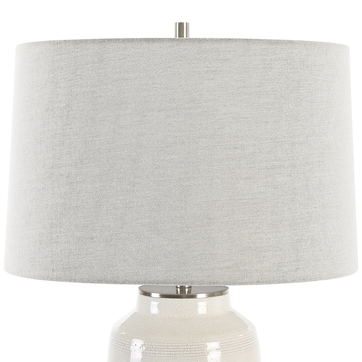 Uttermost Odawa Odawa White Farmhouse Table Lamp