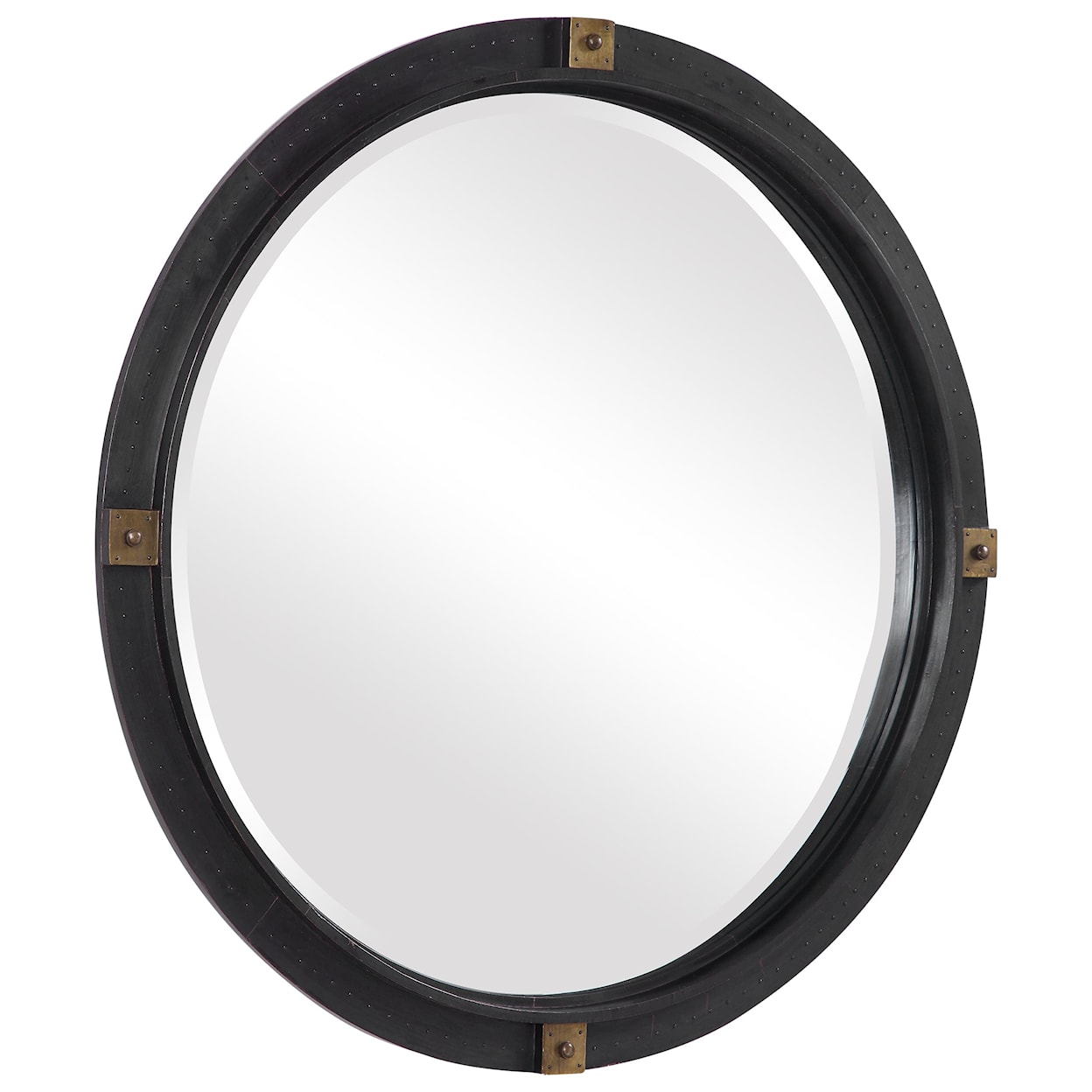 Uttermost Mirrors - Round Tull Industrial Round Mirror