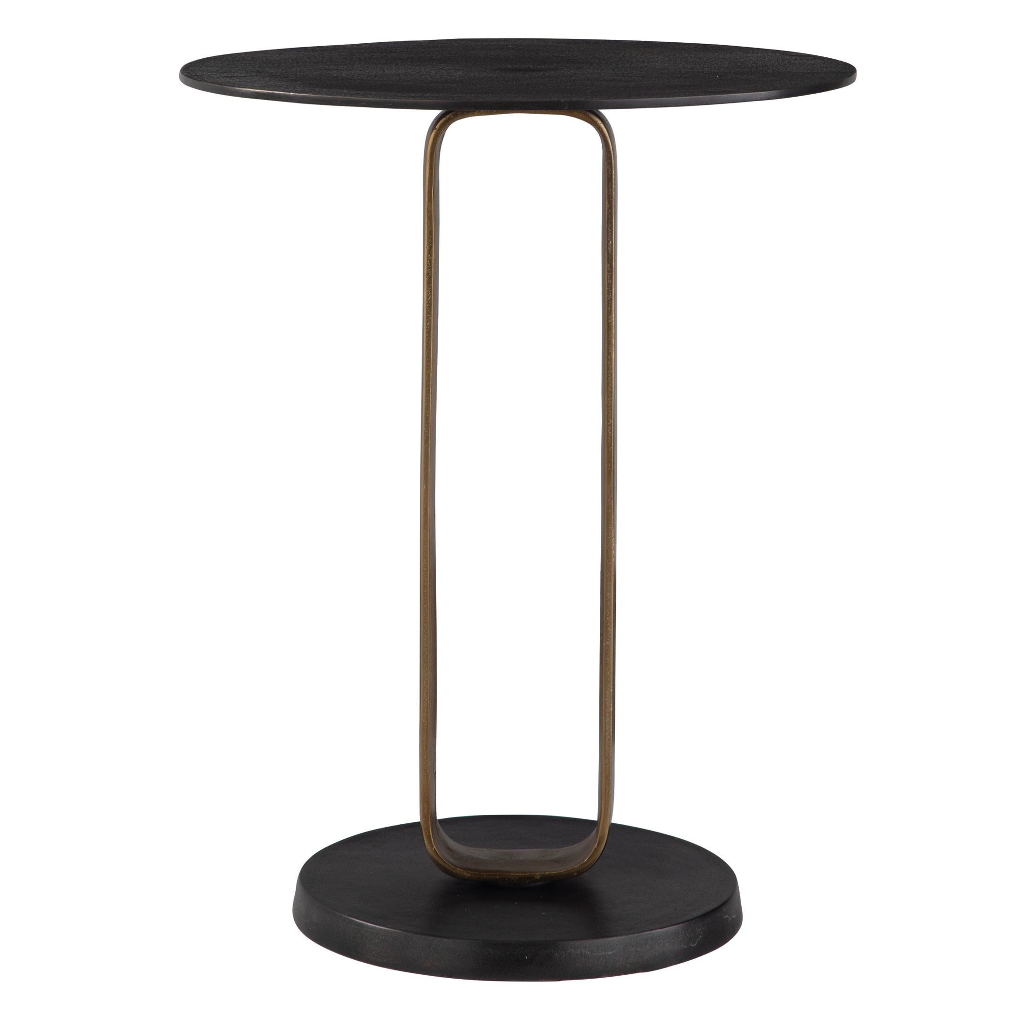 Aperture Brass Accent Table