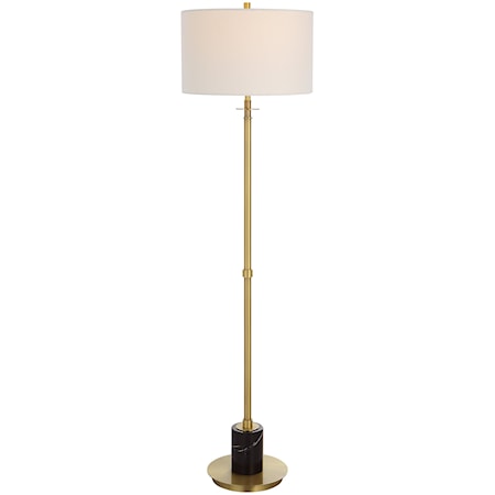 Contemporary Guard Brass Floor Lamp