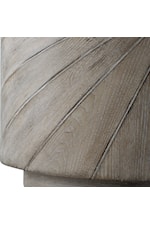 Uttermost Starshine Rustic Fir Wood Veneer Side Table