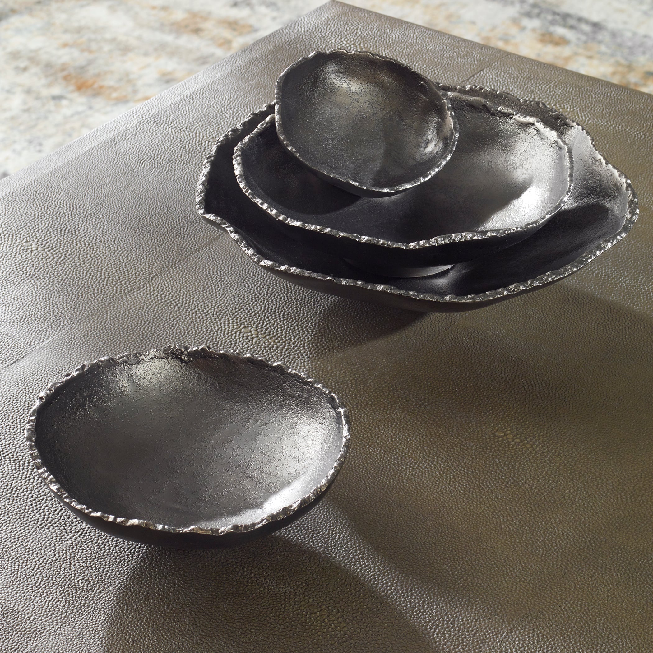 Lucky Coins Nickel Wall Decor Set/4