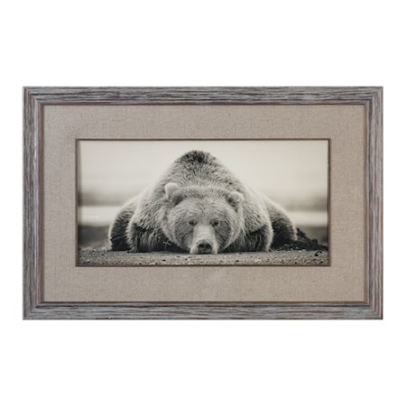 Deep Sleep Bear Print