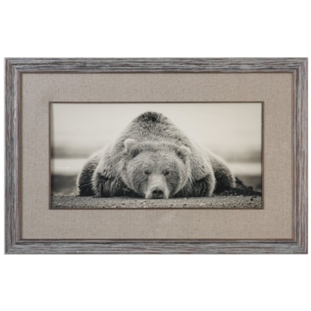 Deep Sleep Bear Print