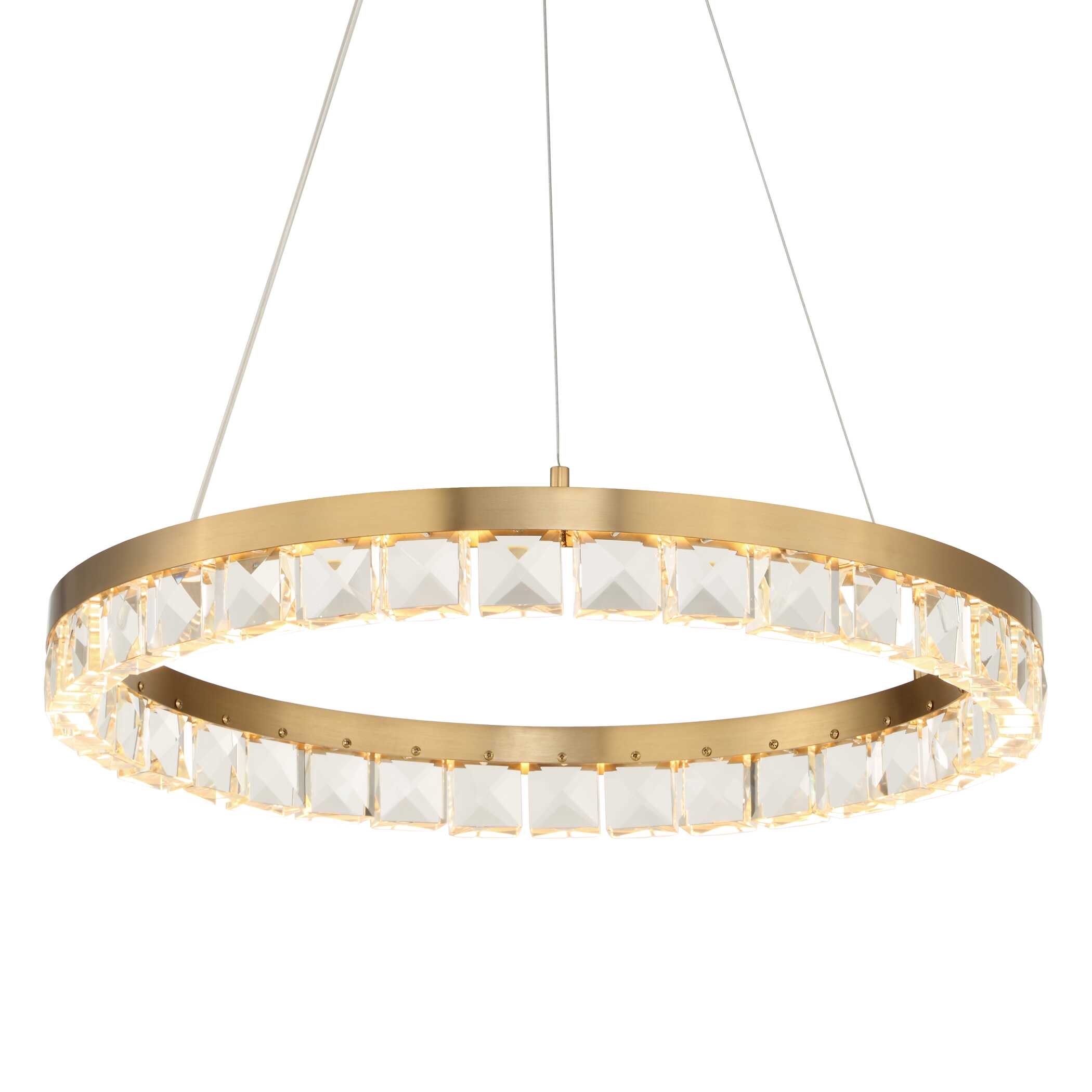 Segovia Round Crystal Led Chandelier
