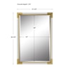 Uttermost Malik Malik White & Gold Mirror